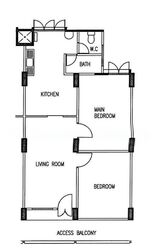 Blk 417 Sun Plaza View (Tampines), HDB 3 Rooms #574488561
